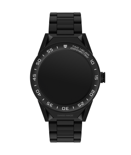 TAG Heuer Carrera Connected Modular 45 Black Titanium / Ceramic / Ceramic Bracelet